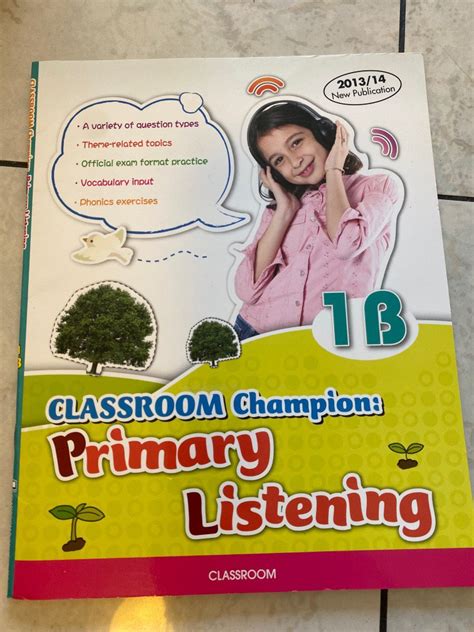Classroom Champion Primary Listening 1b 興趣及遊戲 書本 And 文具 教科書 Carousell
