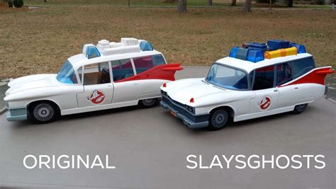 Real Ghostbusters Kenner Ecto 1 Receives Colorful Customization