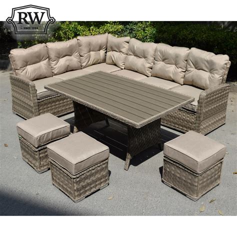 ✓5 years warranty ✓flexi delivery. Hampton Casual Sofa Dining Set - Rathwood