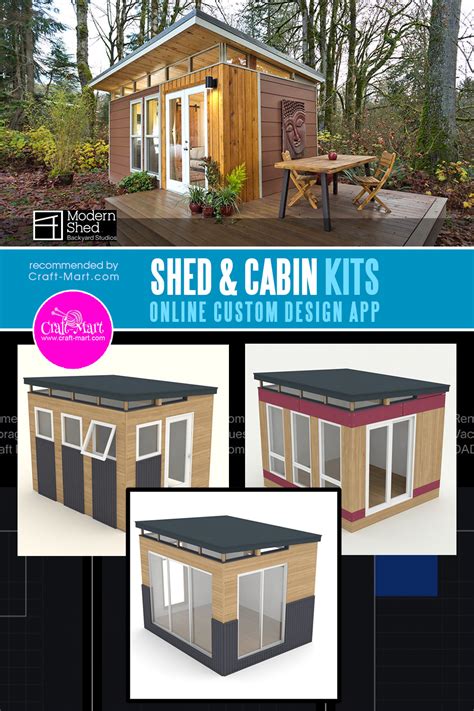 Affordable Modern Prefab Shed Kits For Your Backyard Craft Mart