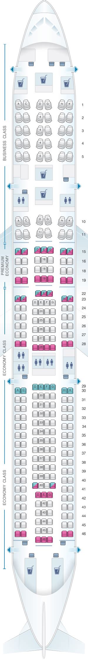 Airbus A330 300 Seat Plan Lufthansa My Bios
