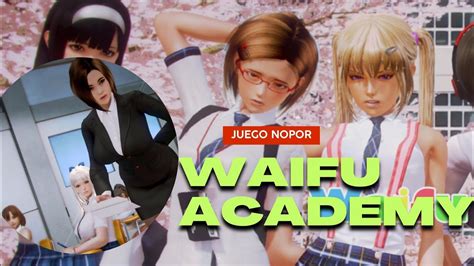 Juego N0p0r Waifu Academy V099 Apk Para Android En EspaÑol