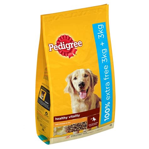 To maintain your dog's weight 2.5% and to fatten up a skinny dog 3%. Is Pedigree Dog Food Good for Puppies?