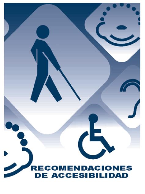 Accesibilidad Para Discapacitados Pdf Invalidez