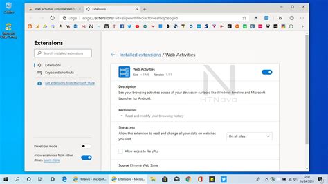 How To Use Windows 10 Timeline With Chromium Microsoft Edge Browser