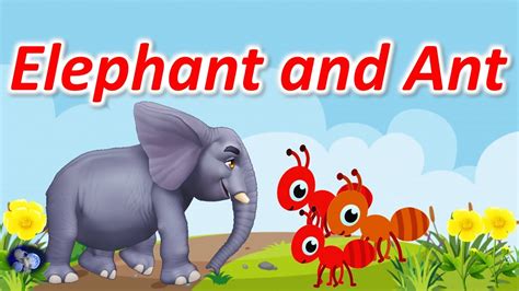Elephant And Ant Kids Short Story Moral Story For Kids
