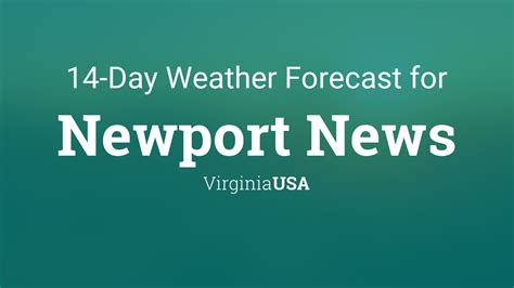 A 1975 study by the u.s. Newport News, Virginia, USA 14 day weather forecast