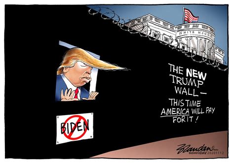Cartoon The New Trump Wall
