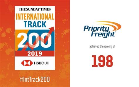 Priority Freight One Of The Sunday Times Fastest Growing Companies In