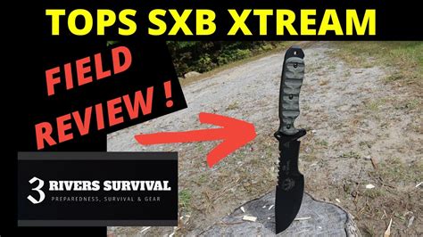 Tops Knives Sxb Ej Snyder Skull Crusher Xtream Field Review Youtube