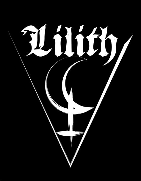 Symbol Of Lilith Divine Femininity And Freedom Black Metal Gothic