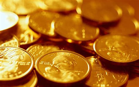 Round Gold Colored Coin Collection Hd Wallpaper Wallpaper Flare