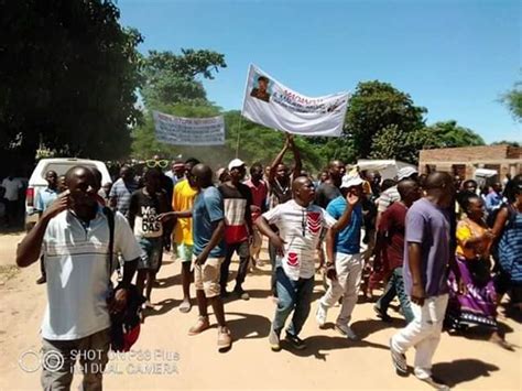 Mangochi Group March In Support Of Hrdc Leaders Arrest Malawi Nyasa
