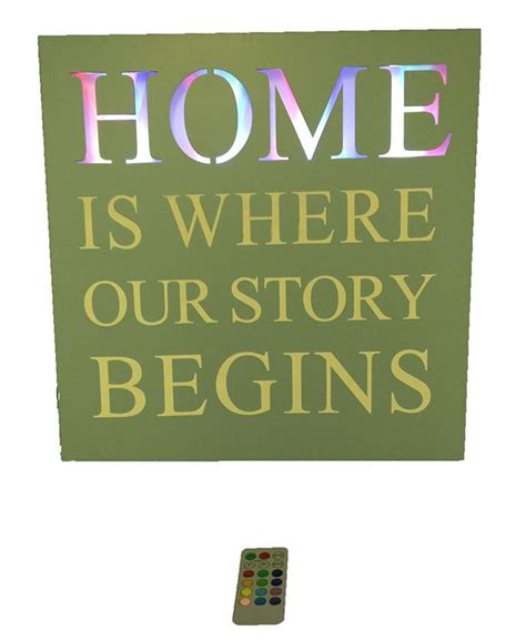 Creative Motion Battery Operated Home Is Where Our Story Begins With
