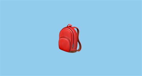 🎒 Backpack Emoji On Apple Ios 102