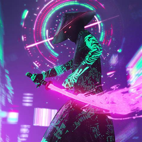 Neon Samurai Wallpapers Top Free Neon Samurai Backgrounds