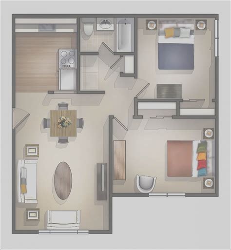 13 Stunning Small Apartment Plans Ideas Collection