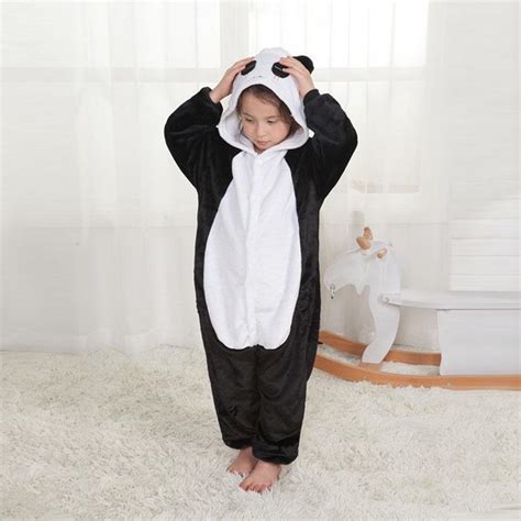 Buy Practical Kigurumi Onesie Pajamas Costume Panda Children Kids Adult