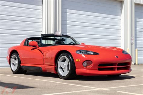 Used 1993 Dodge Viper Rt10 For Sale 59995 Bj Motors Stock Pv200267