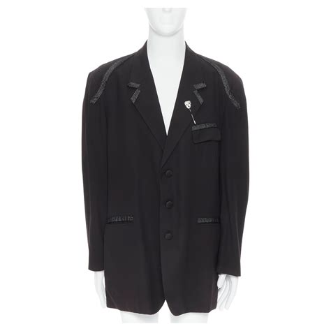 Yohji Yamamoto orange leather jacket with Marilyn Monroe pin-up, A / W