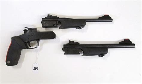 Lot Rossi Matched Pair Single Shot Pistol Two Barrel