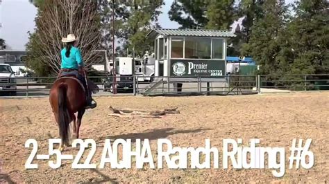 1st Time Showing Jimmy In Ranch Riding Aqha Pattern 6 2 5 22 Youtube