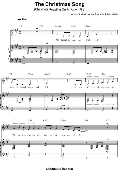 This great collection of pop songs correlates with hal leonard student piano library piano lessons. Download The Christmas Song Piano Sheet Music - Download