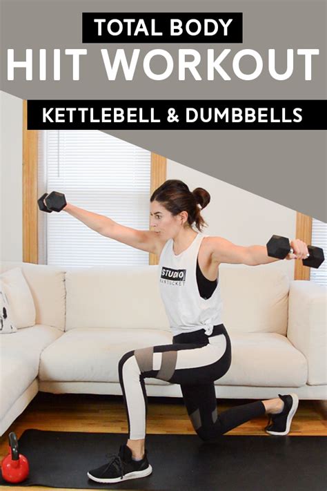 Total Body Hiit Workout Kettlebell Dumbbells Laptrinhx News
