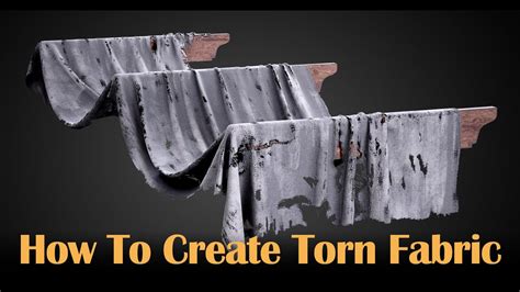 How To Create Torn Fabric Youtube