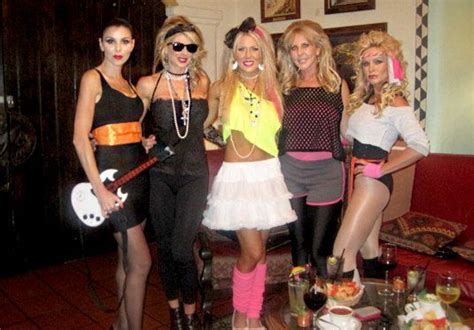 Tamras 80s Party Pics Bravo Tv Official Site 80s Party Outfits