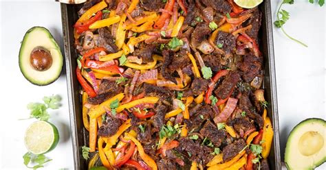 Easy One Pan Steak Fajitas Recipe 2023 Atonce