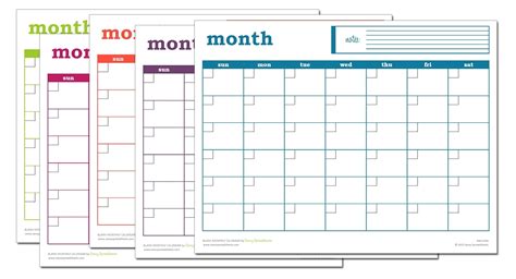 Blank Monthly Call Schedule Printable Calendar Template 2022