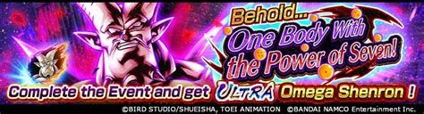 Ultra Omega Shenron Comes To Dragon Ball Legends Behold One Body