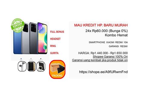 MAU KREDIT HP.MURAH, https://shope.ee/A9fURwmFnd | Jual ( CASH/KREDIT