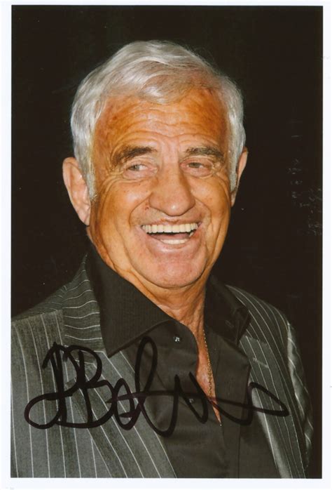He is best known for his role as michel poiccard in the crime drama film 'breathless' (1961) and pvt. Jean-Paul Belmondo - www.poldis-autographs-new-arrivals.com