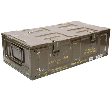 Us Army Surplus M821 Ammo Box For 81mm Mortar Rounds Surplus And Lost
