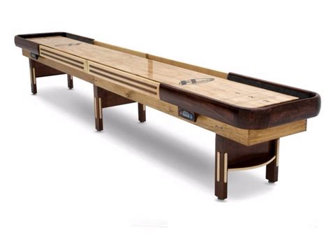 Grand Hudson Deluxe Shuffleboard Table 9 22 With Custom Stain Option