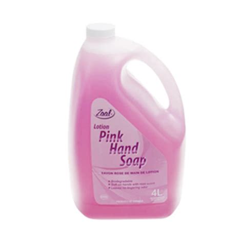 Pink Hand Soap 4l 4 Bottles Box Ecopaccanada