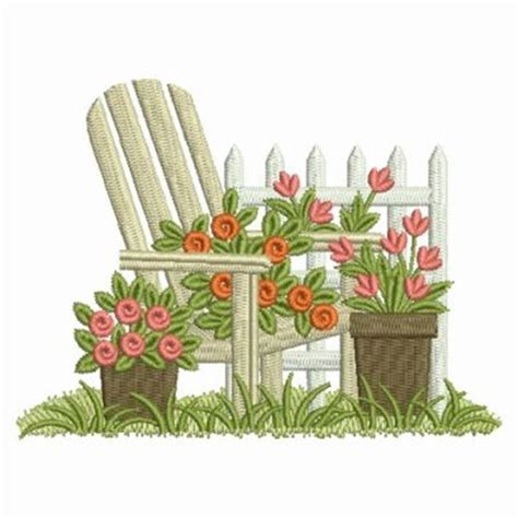 Flower Garden Embroidery Designs, Machine Embroidery Designs at EmbroideryDesigns.com