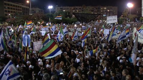 Thousands Protest Israels Nation State Law Cnn Video