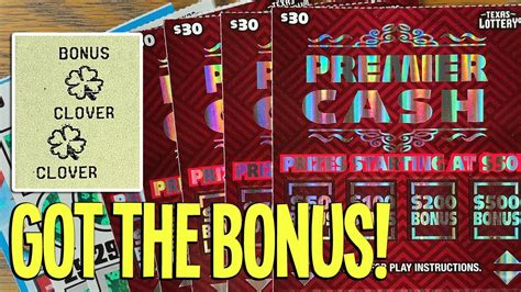 💰 Got The Bonus 225 New Tickets 30 Premier Cash Big Cash 🔴 Texas Lottery Scratch Offs