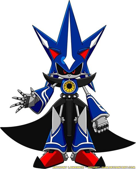 Neo Metal Sonic By Advert On Deviantart Sonic Hedgehog Art Sonic Fan Art