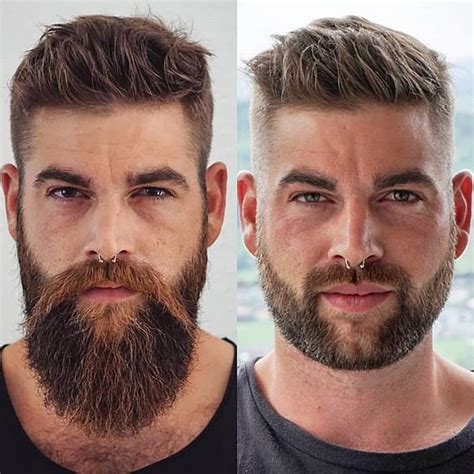 Men With Beards Vs Without Beard Style Corner