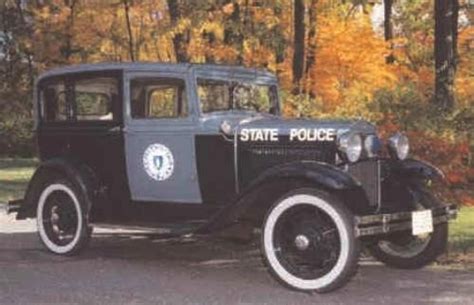 Antique Ma State Police Police Cars State Police Old Police Cars