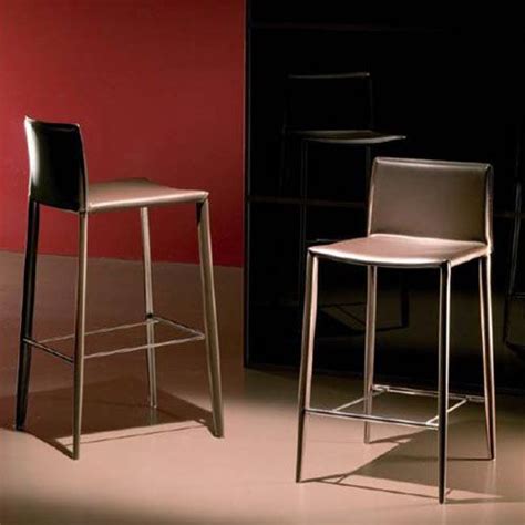 Linda Bar Stool Perlora Modern Leather Furniture Pittsburgh