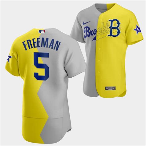 2022 Mlb All Star Freddie Freeman Dodgers Pro Authentic Jersey Freeman
