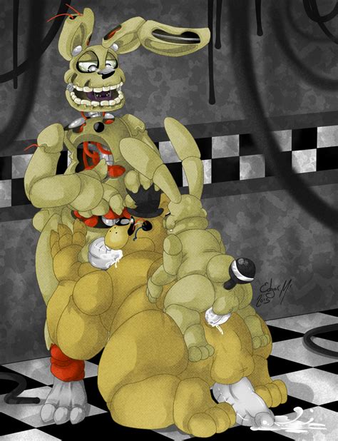 Post 1662151 Five Nights At Freddy S Golden Freddy Moesph Plushtrap Springtrap