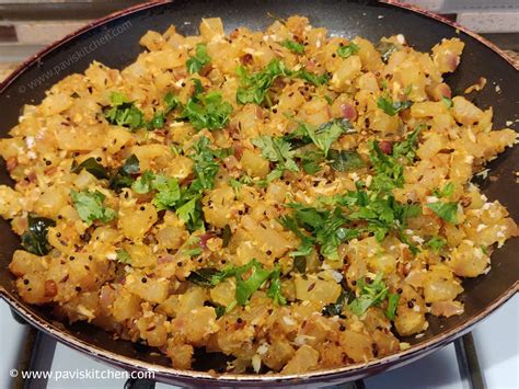 Mullangi Poriyal Recipe Radish Poriyal Mullangi Curry Radish Palya