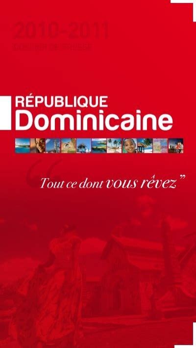 Dossier De Presse République Dominicaine