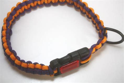The collar size is adjustable to any size of the dog. DIY Paracord Dog Collar - Factory Direct Craft Blog